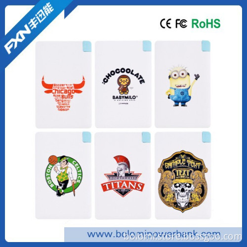Customize portable battery charger mini power bank 2500mah usb powerbank for iphone 6 6S